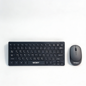 Crash W100 Wireless Mini Keyboard & Mouse Combo