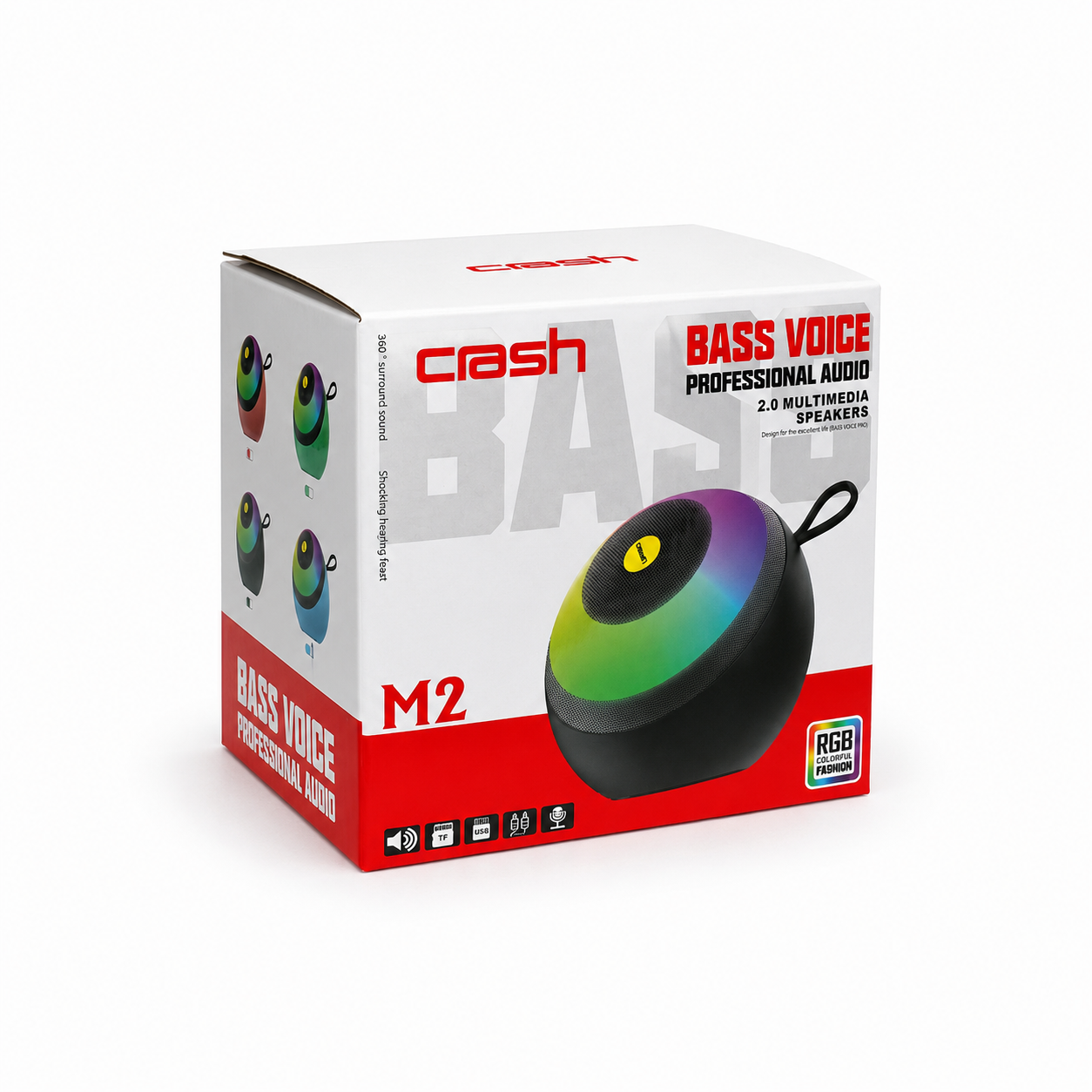 Crash Bluetooth Speaker M2 - الصورة 4