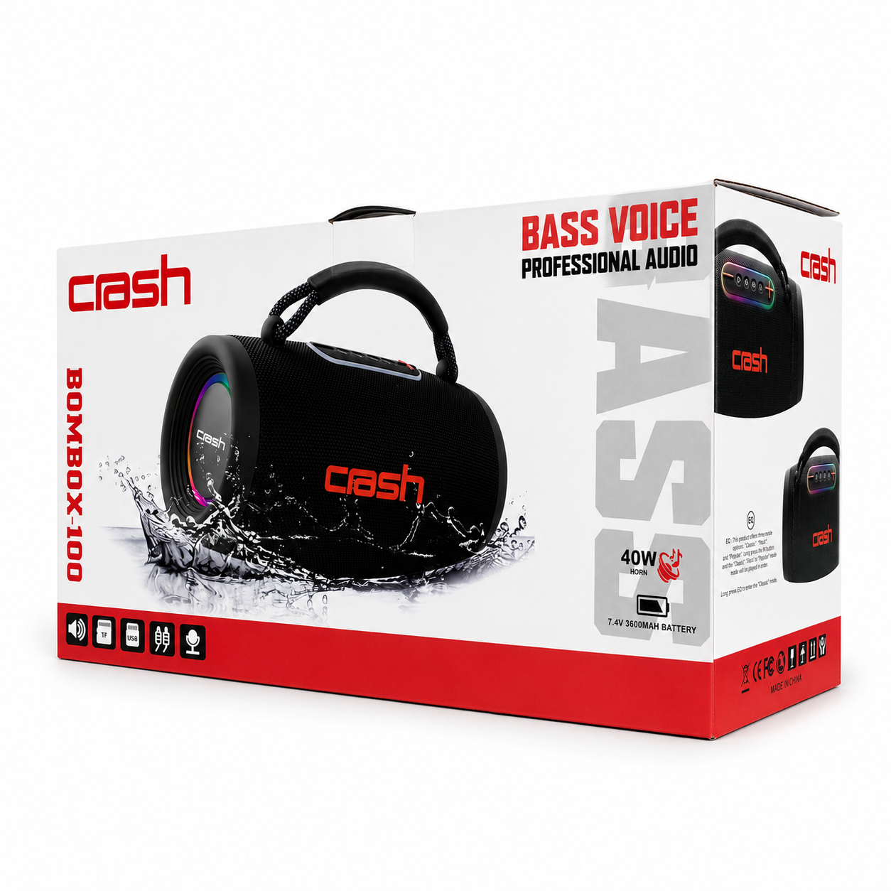 Crash Speaker X-BOOM 100 - الصورة 4